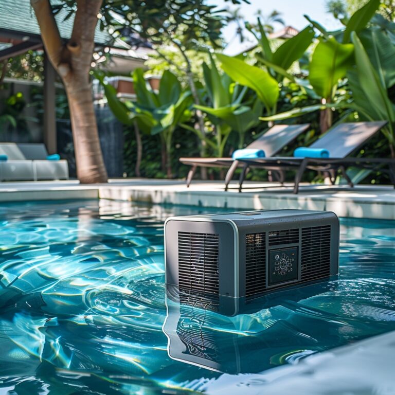 Chauffe-eau Pour Piscine Pliable - Chauffage Baignoire Gonflable - Réglable 16–43°C - Sécurité