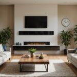 Foyer moderne avec solutions éco-responsables