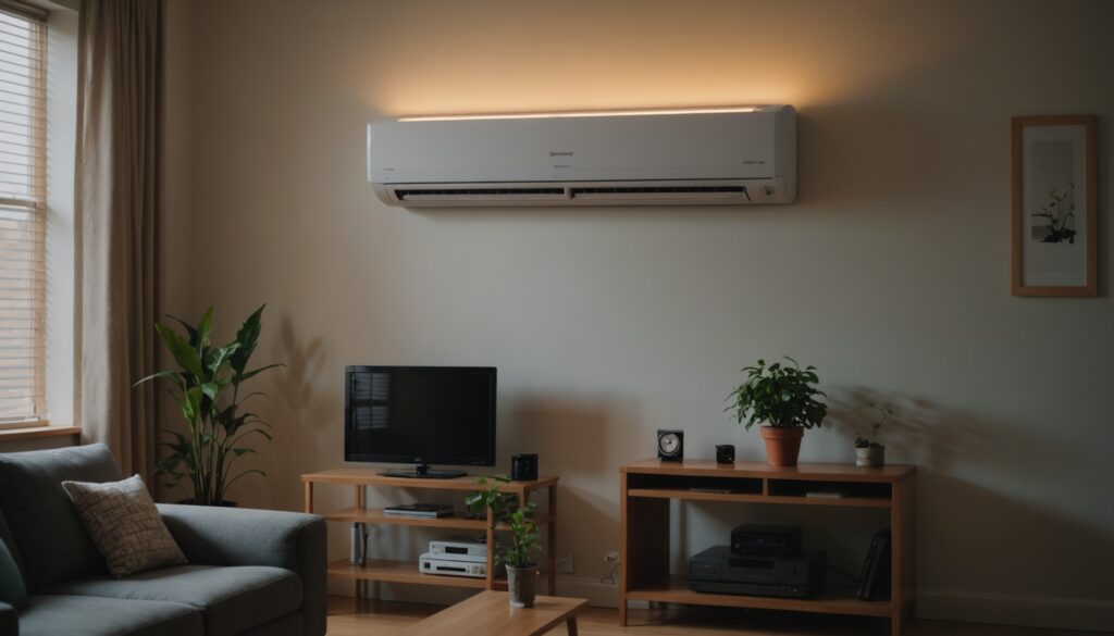 Climatisation multi-split installée dans une maison