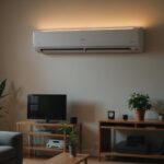 Climatisation multi-split installée dans une maison
