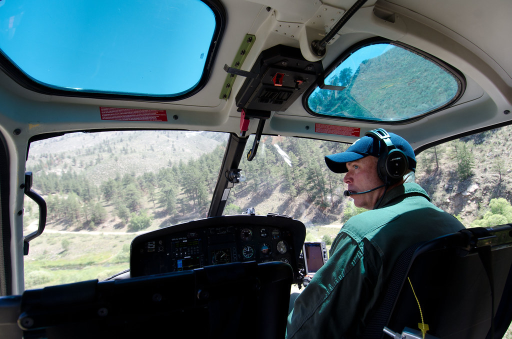 firefighting airplane water drop forest