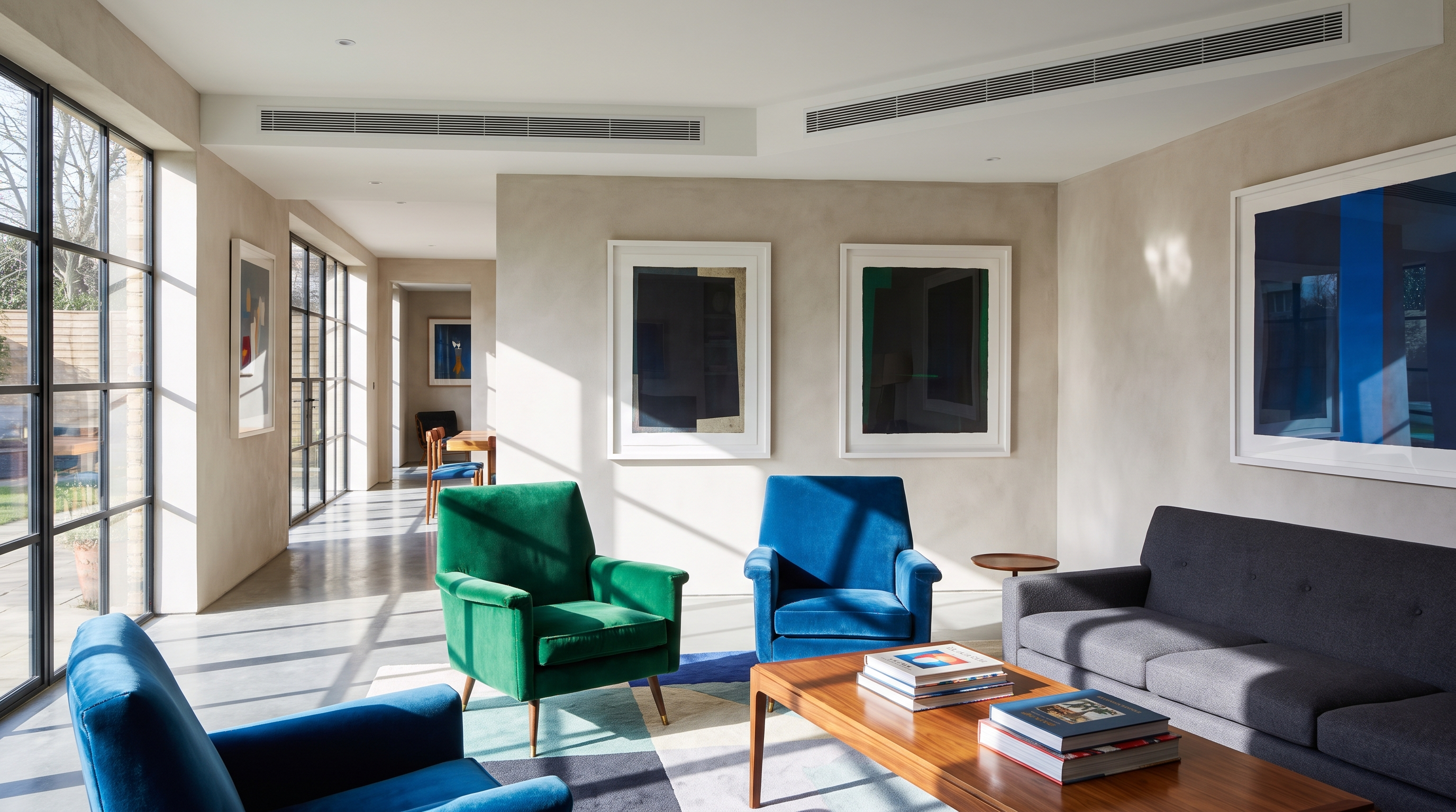 climatisation gainable multizone bouches plafond confort centralisé
